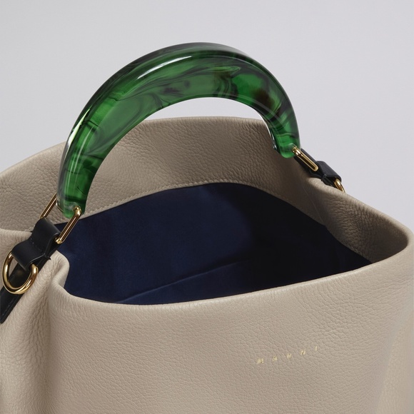 NWT MARNI Venice Resin-Handle Shoulder Bag - Picture 7 of 16
